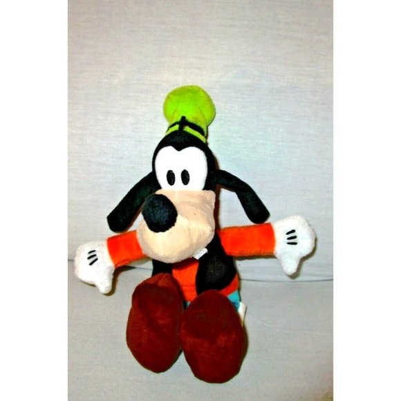 Disney Small Stuffed Goofy Plush Great Stocking Stuffer or Gift for Birthday - Picture 2 of 10